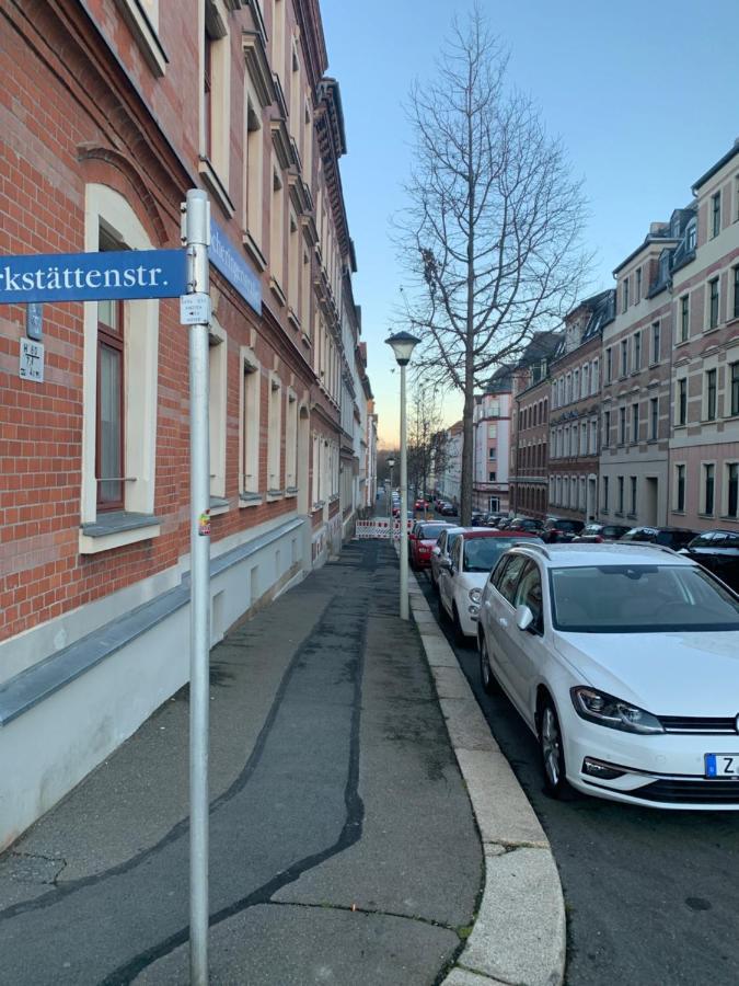 Zum Bahnhof Lejlighed Zwickau Eksteriør billede